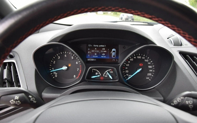Ford Kuga cena 66899 przebieg: 97000, rok produkcji 2017 z Pieńsk małe 631